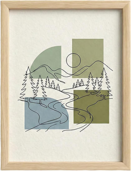 Dekorativní rám na zeď